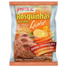 Rosquinha integral light laranja, cenoura e mel 150g - Jasmine
